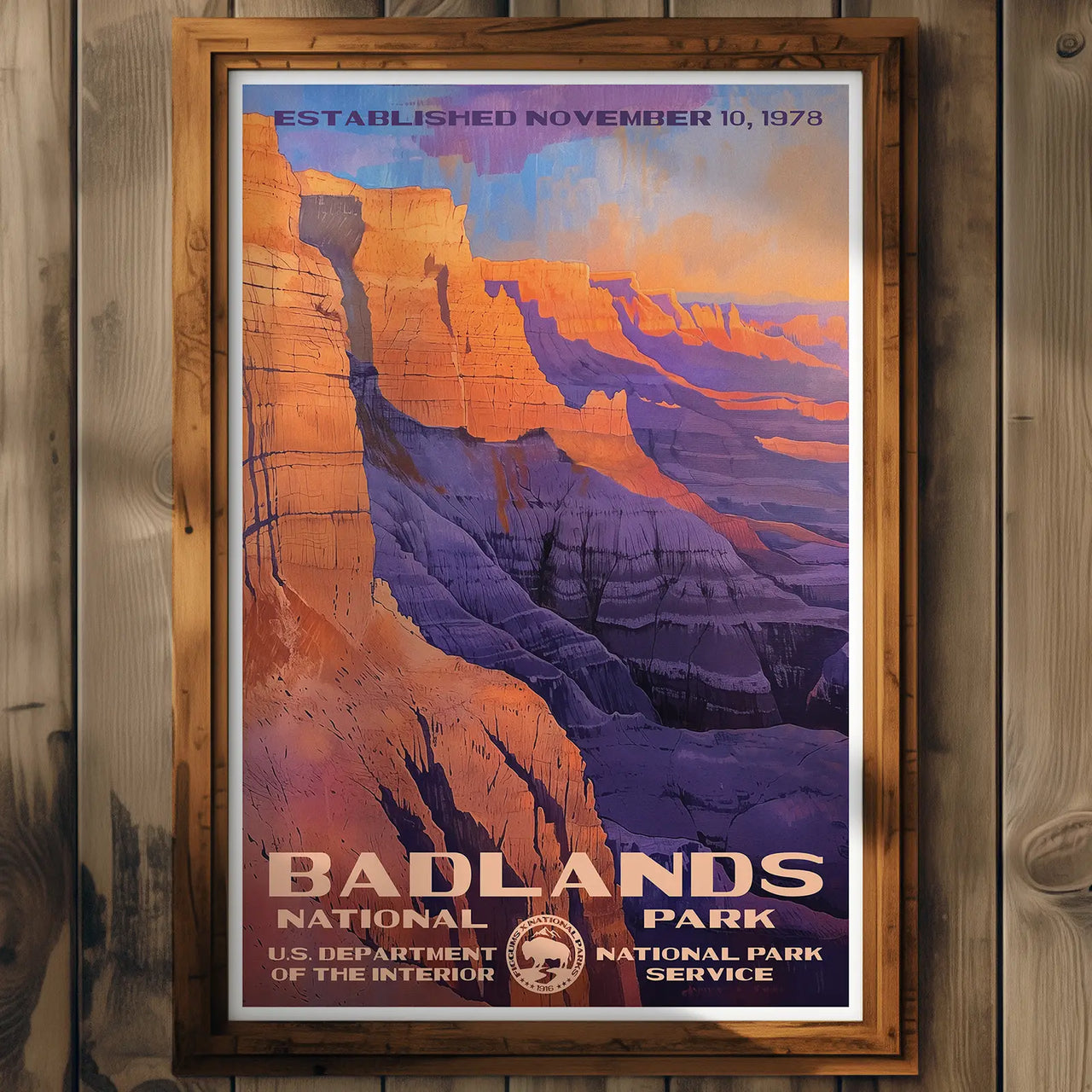 Badlands National Park Print