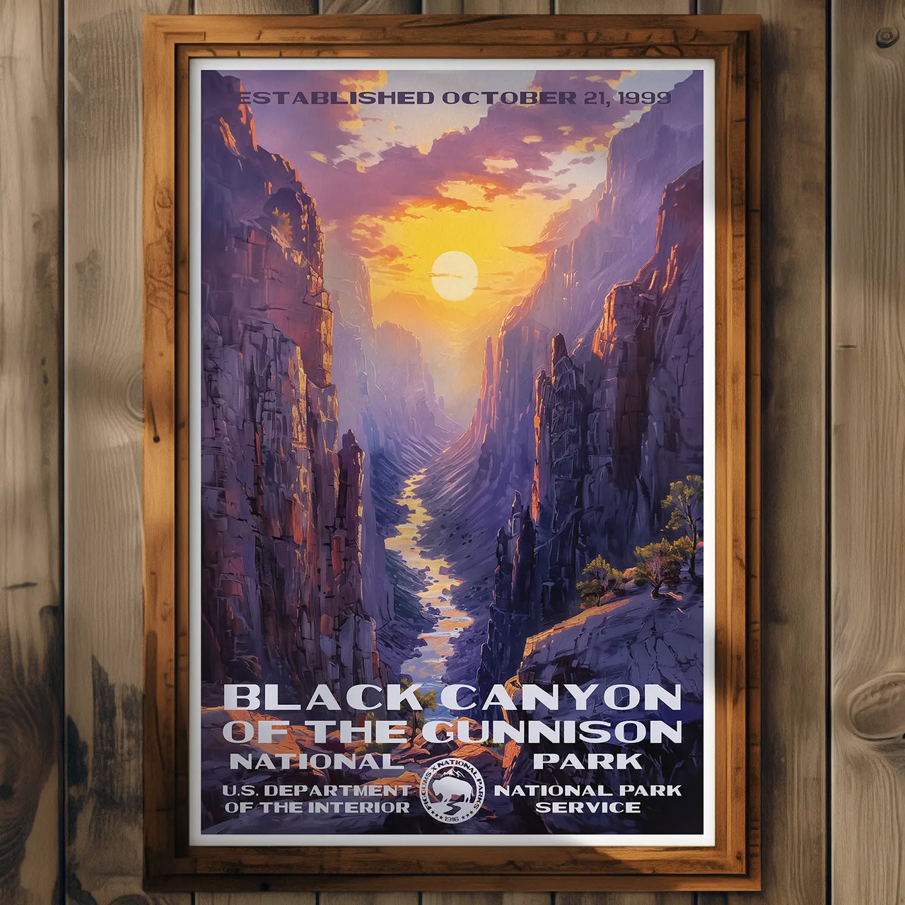 Black Canyon of the Gunnison National Park Print