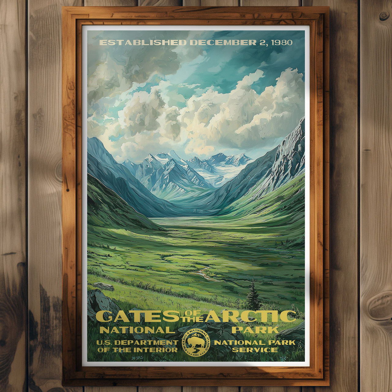 Gates of the Arctic National Park Poster