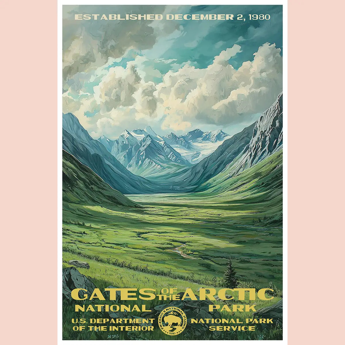 Gates of the Arctic National Park Poster