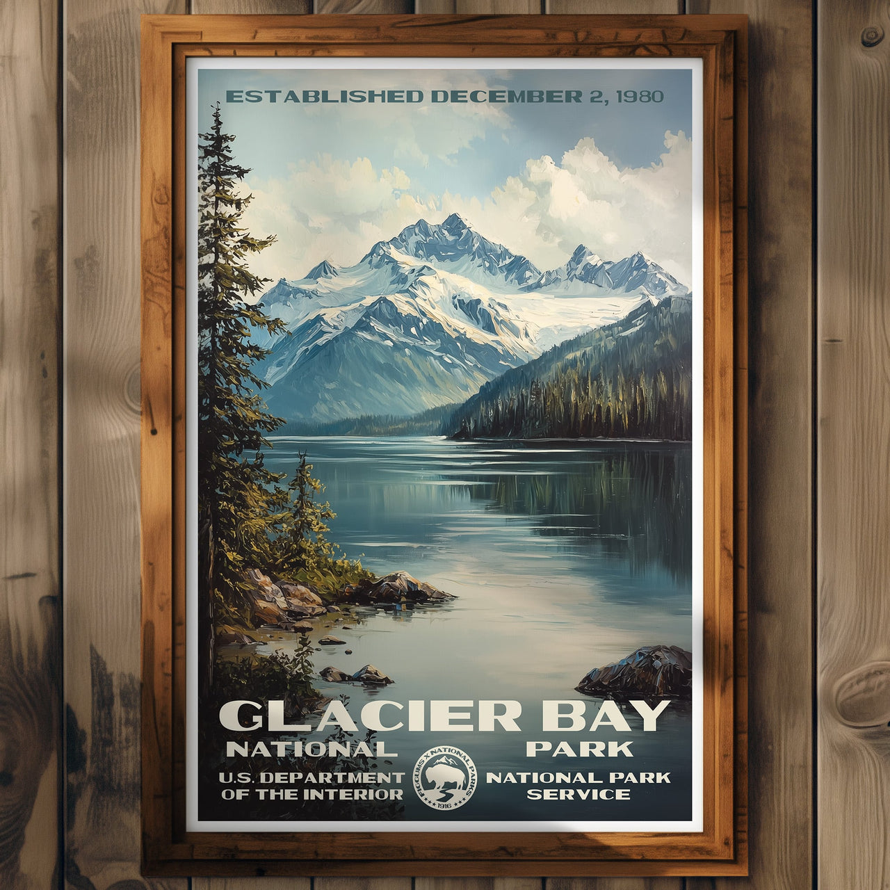 Glacier Bay National Park Print