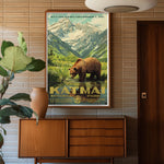 Katmai National Park Poster