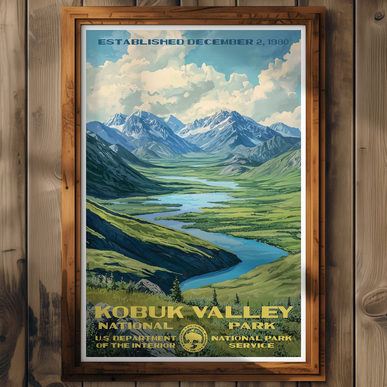 Kobuk Valley National Park Poster