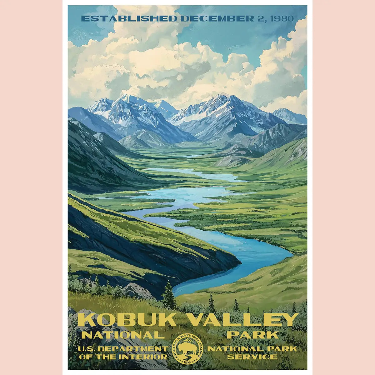 Kobuk Valley National Park Poster