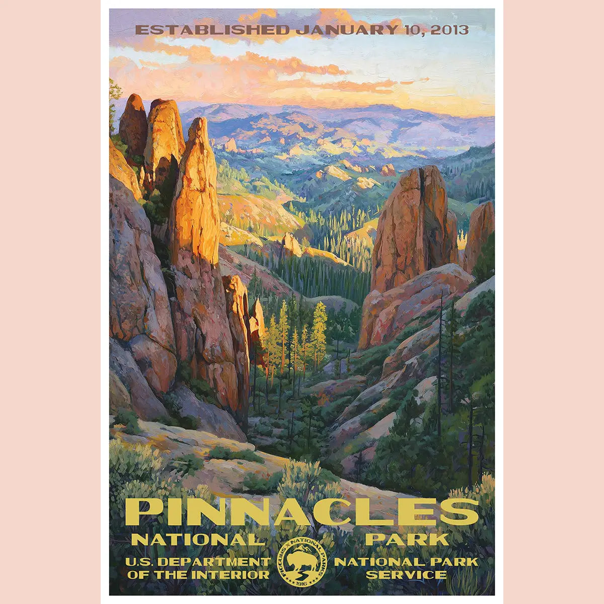 Pinnacles National Park Print