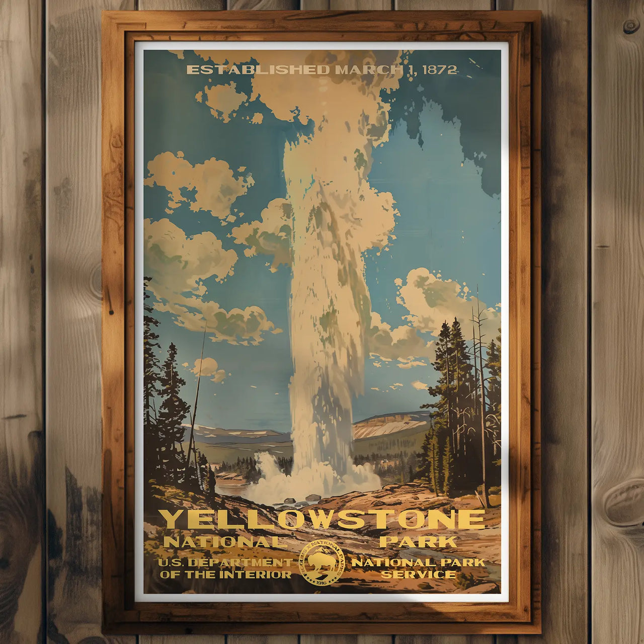 Yellowstone National Park Print