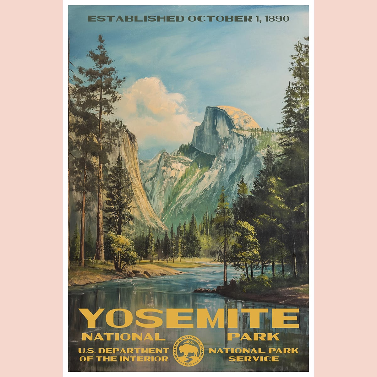 Yosemite National Park Print