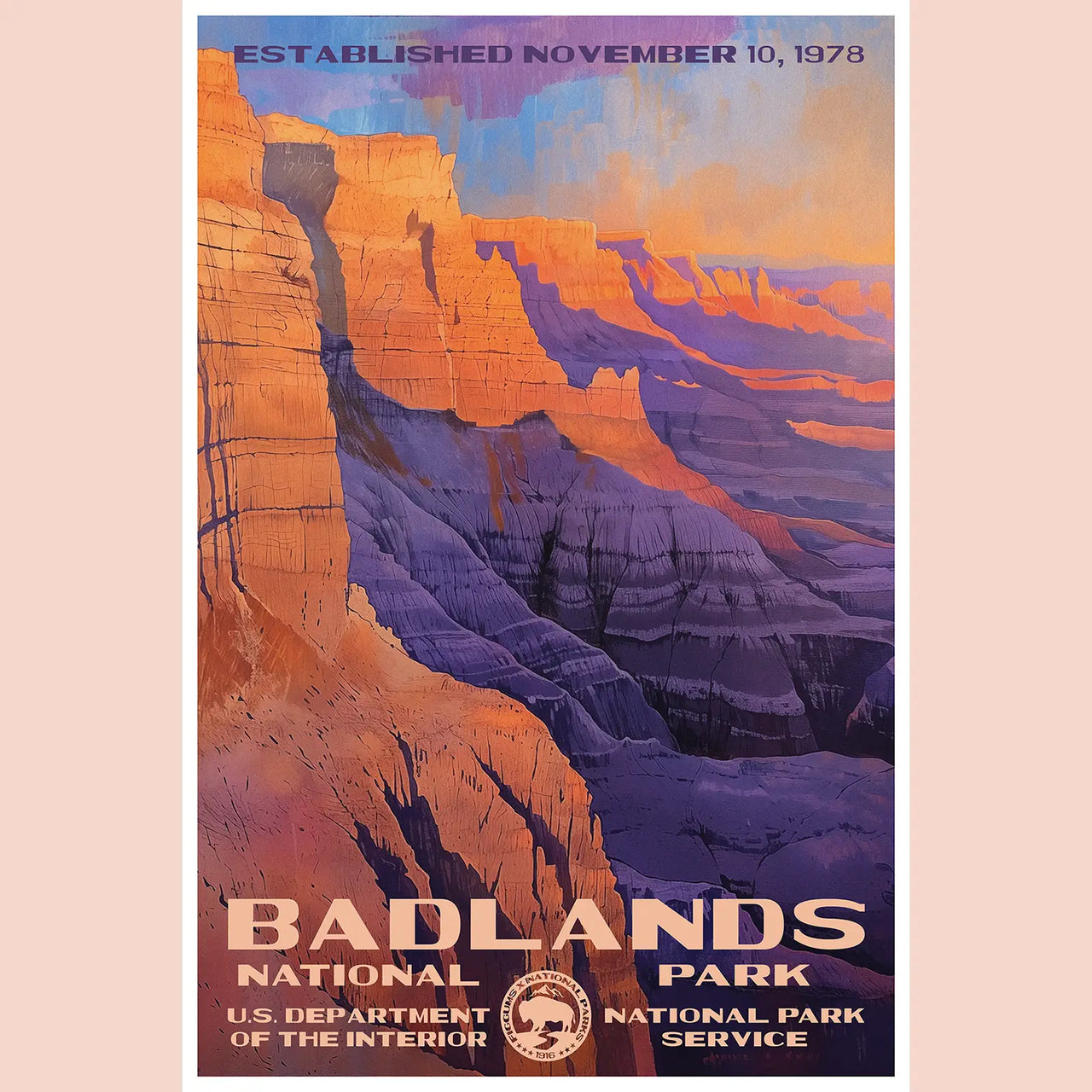 Badlands National Park Print