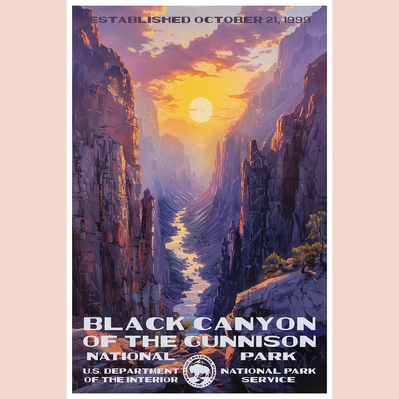 Black Canyon of the Gunnison National Park Print