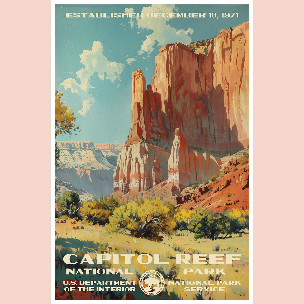 Capitol Reef National Park Print