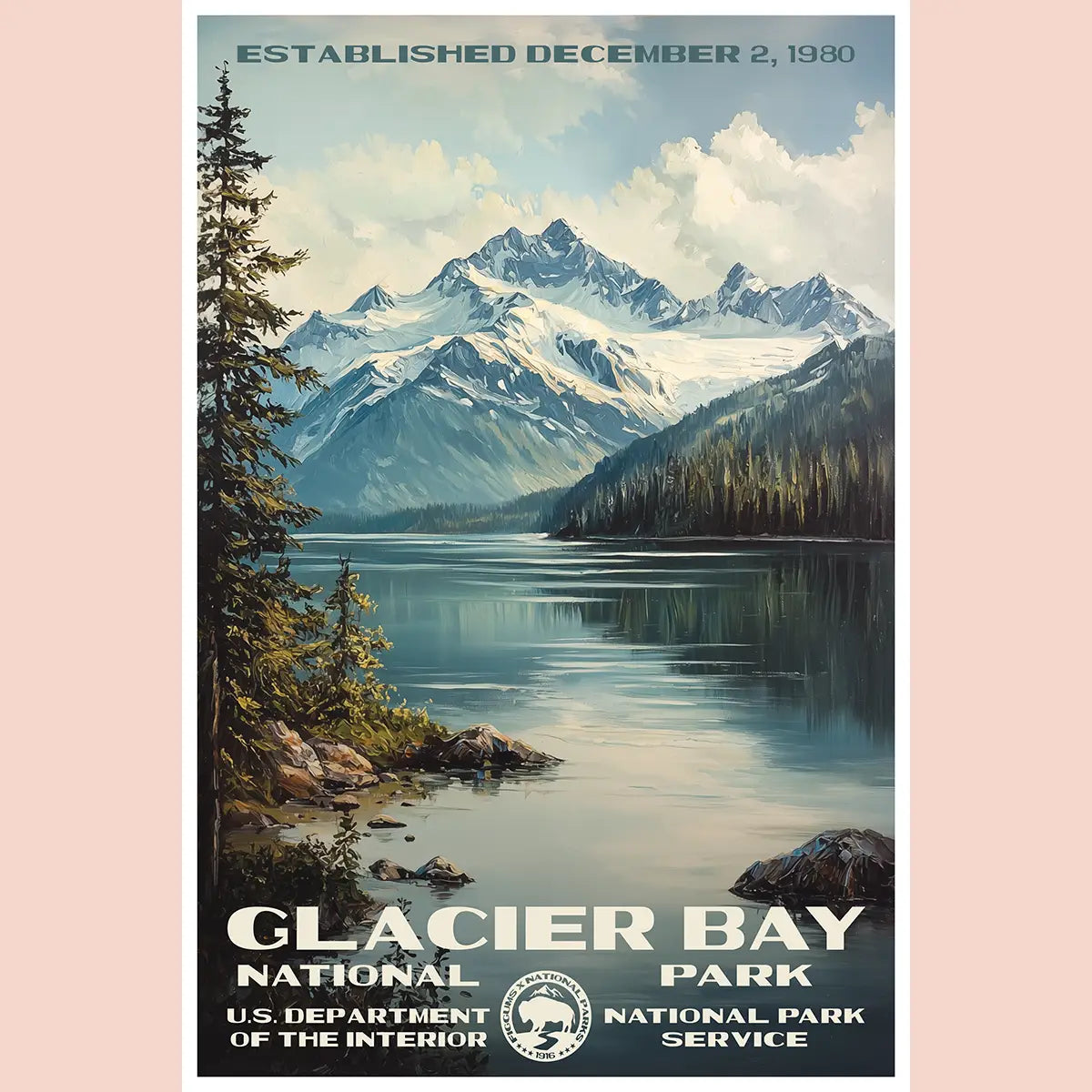 Glacier Bay National Park Print