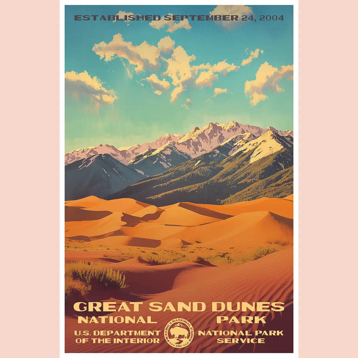 Great Sand Dunes National Park Print