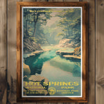 Hot Springs National Park Print