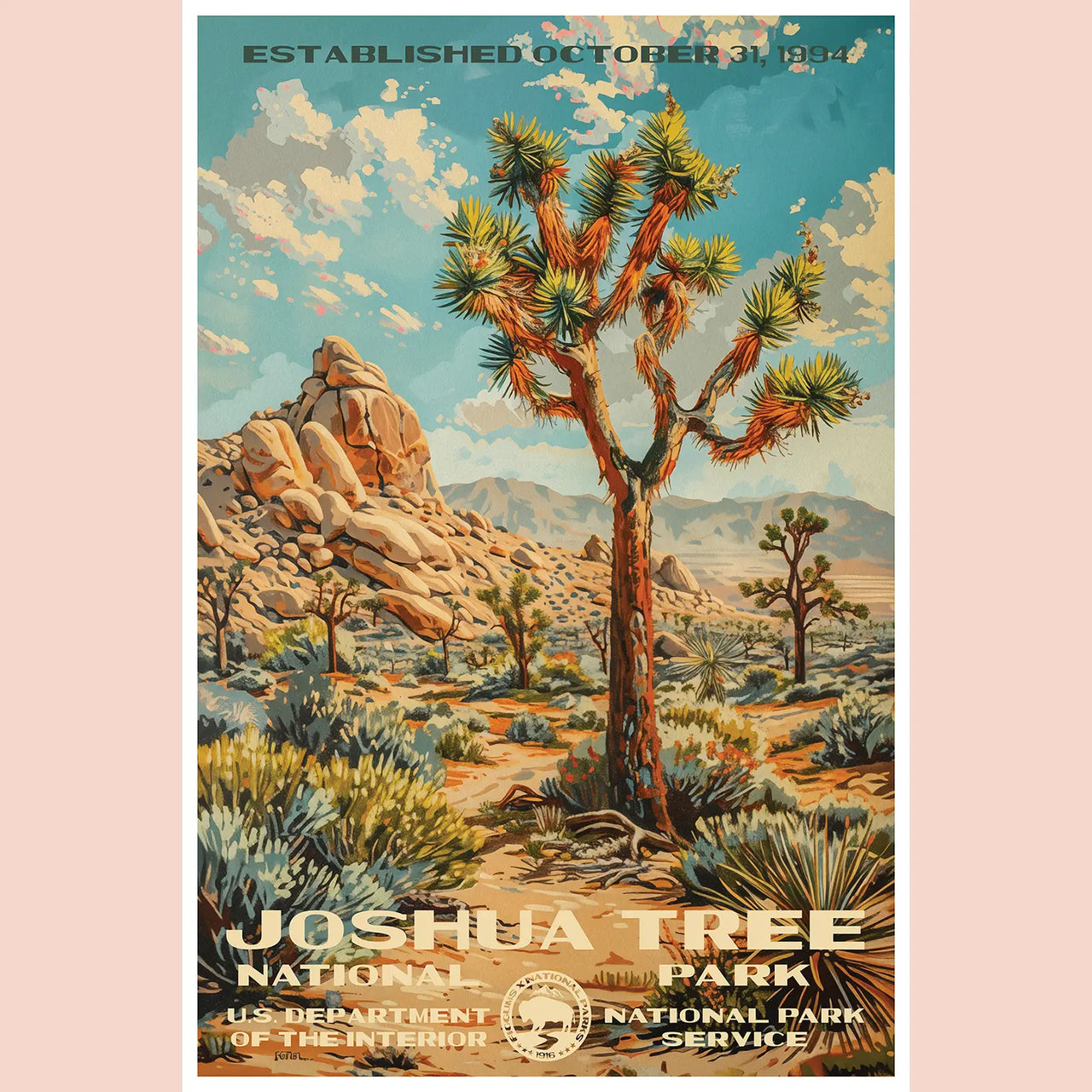 Joshua Tree National Park Print