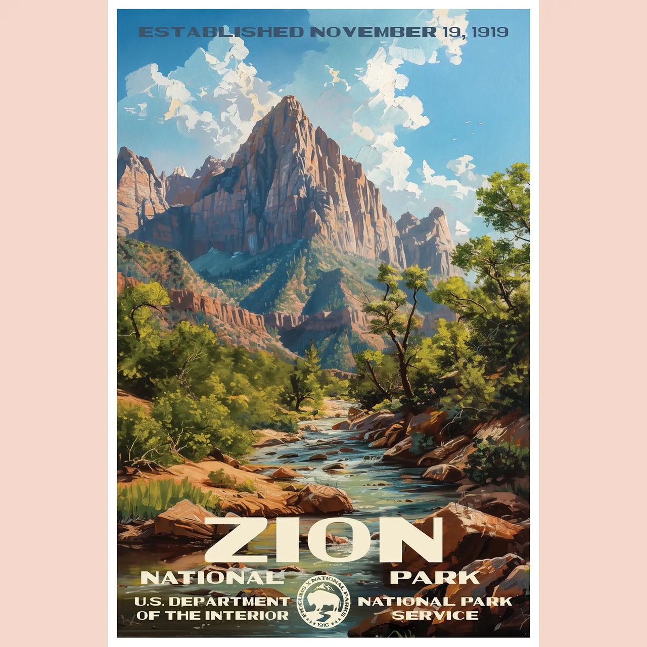 Zion National Park Print